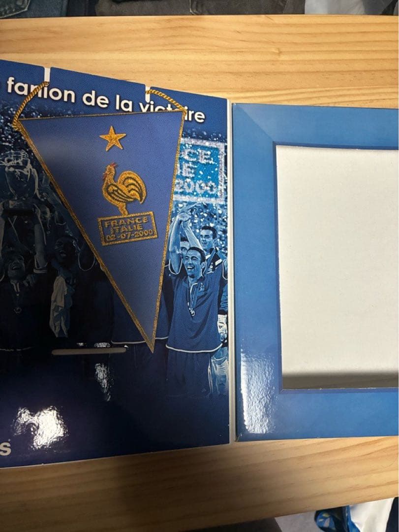 フランス代表 ユニフォーム ジダン 2000年 EURO 決勝パッチ BOX付き