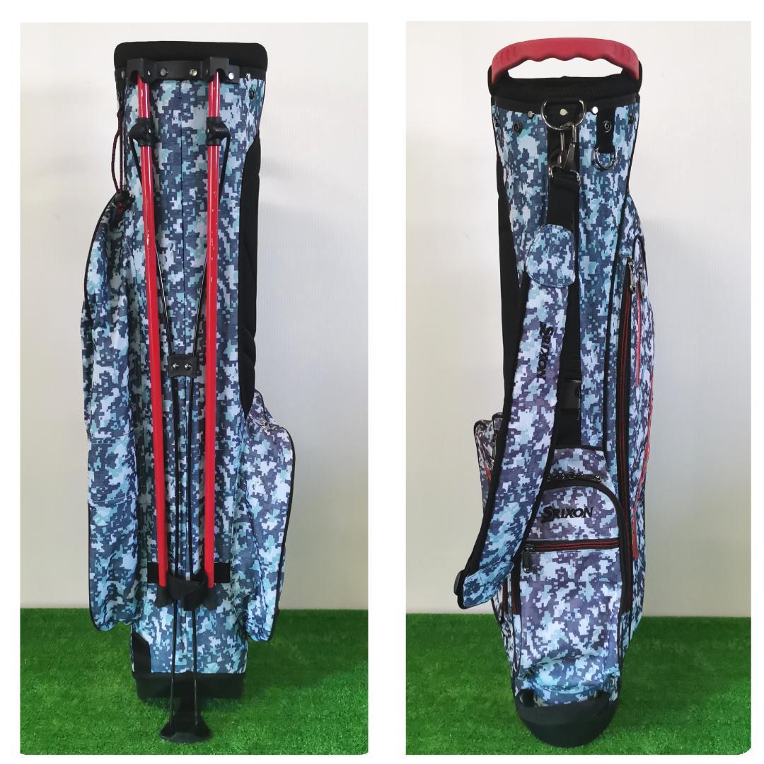 SRIXON スリクソン スタンド式 軽量 キャディバッグ 2.2kg 迷彩