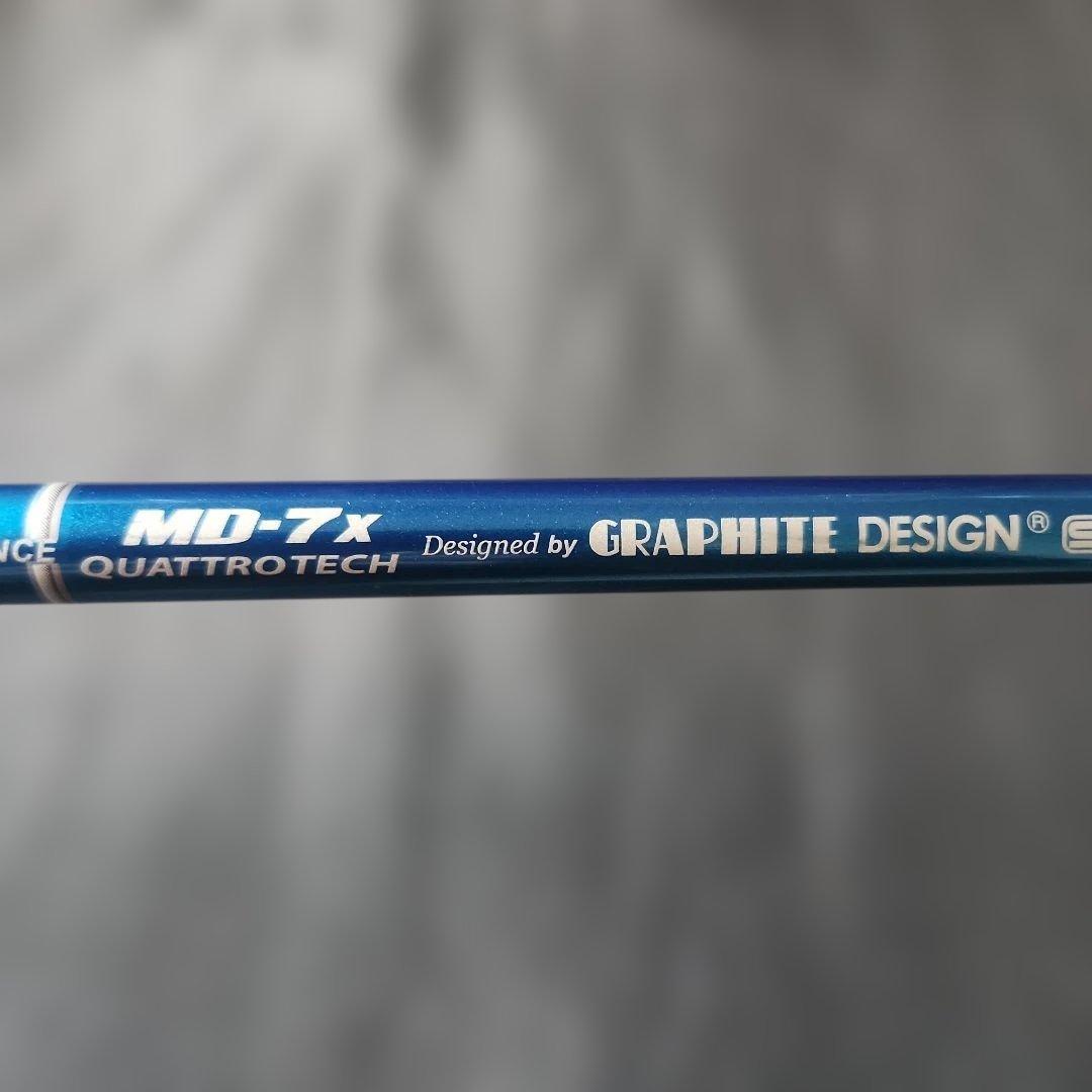 ツアーAD MD-7x 3W用 スリーブ、グリップ付きシャフト単品