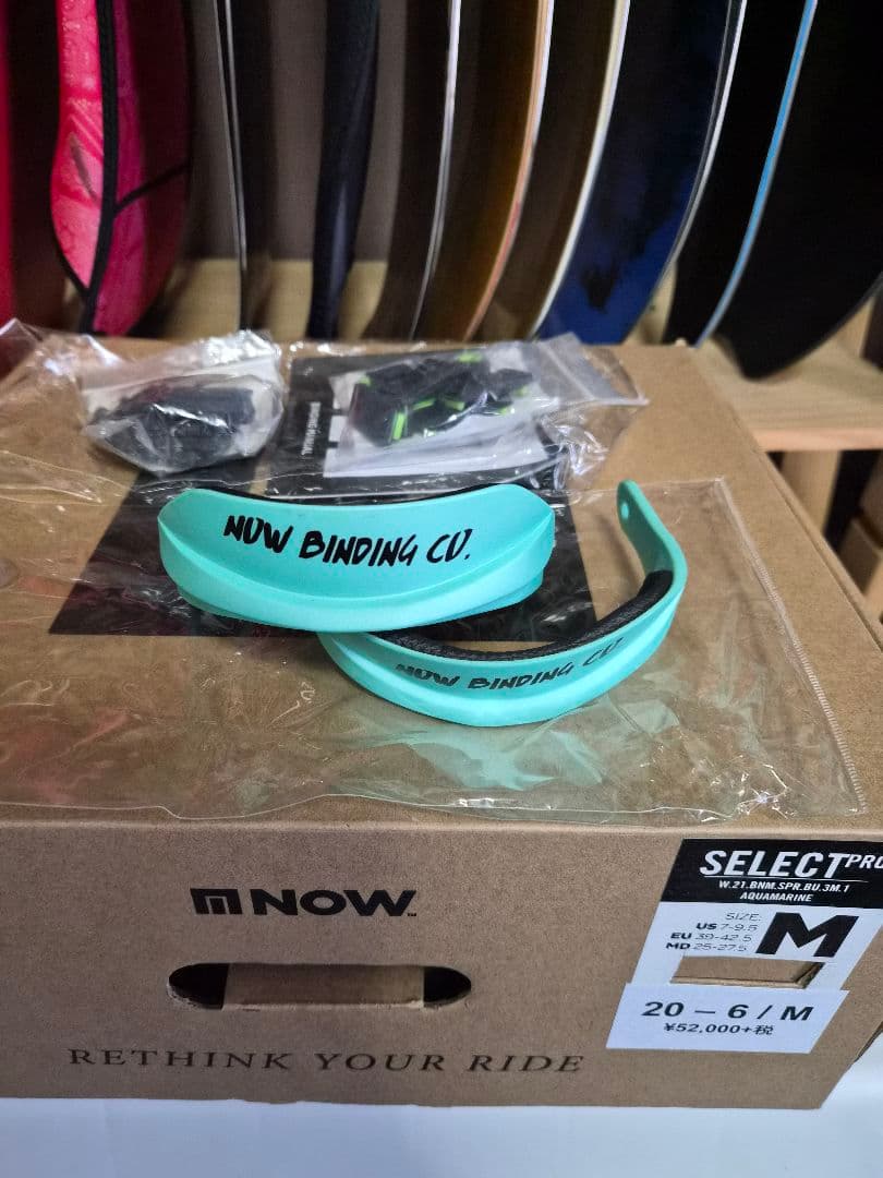 NOW BINDING CO. SELECT PRO ビンディング M ミント