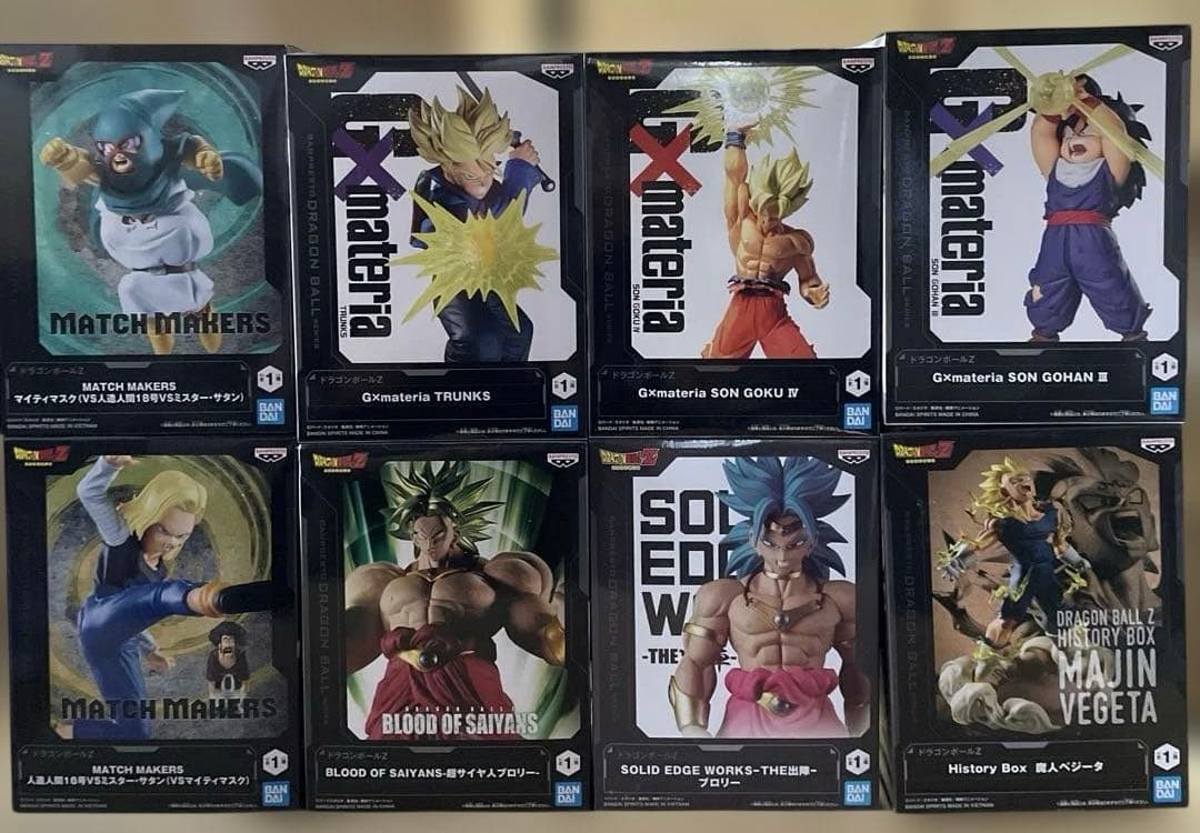 まとめ買い得！ドラゴンボールZフィギュア8体