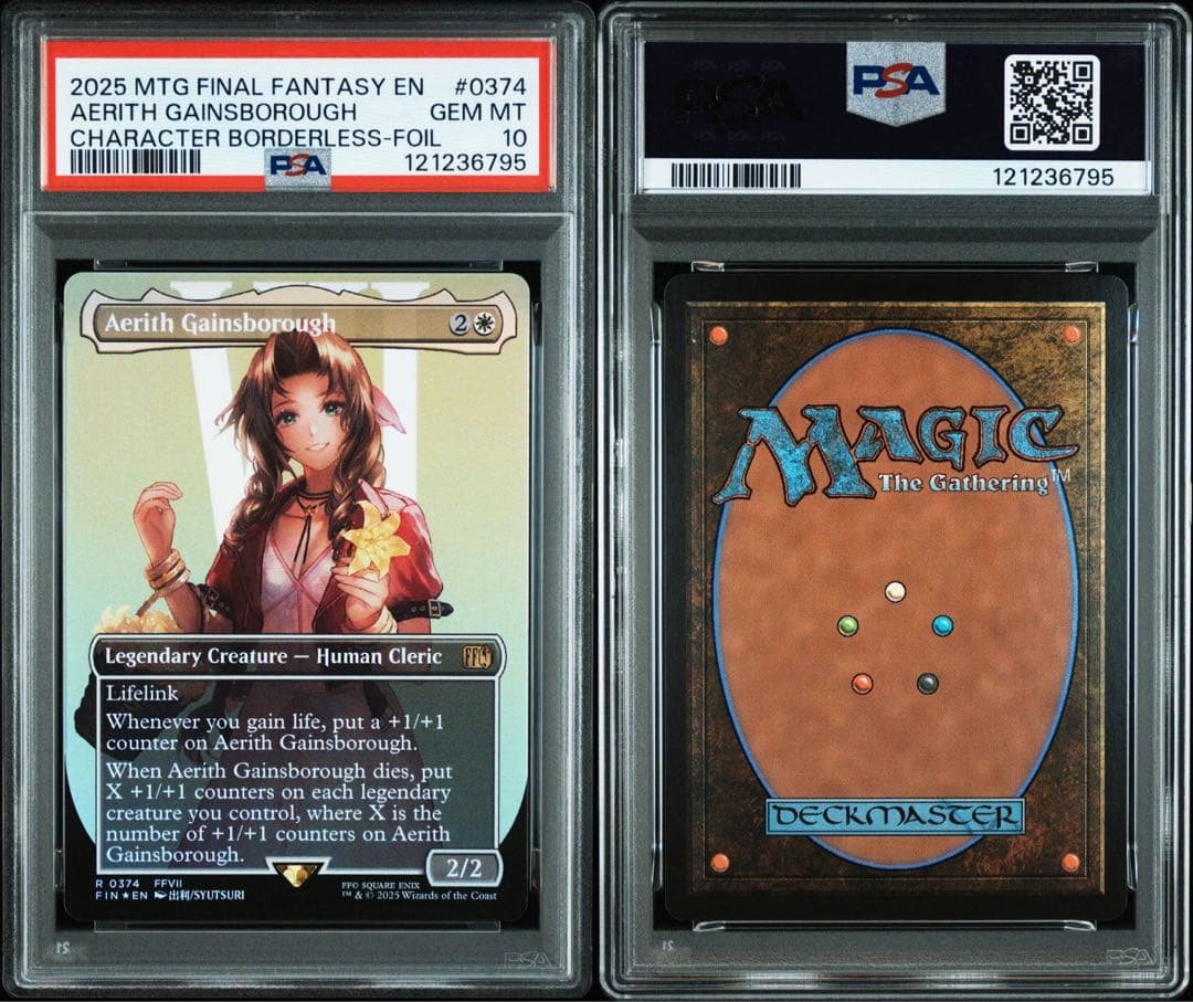 MTG PSA10 エアリス・ゲインズブール ボーダーレス版英語foil