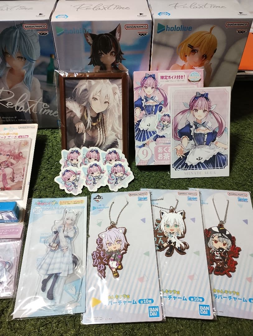 ホロライブ Relax Time フィギュアとグッズセット