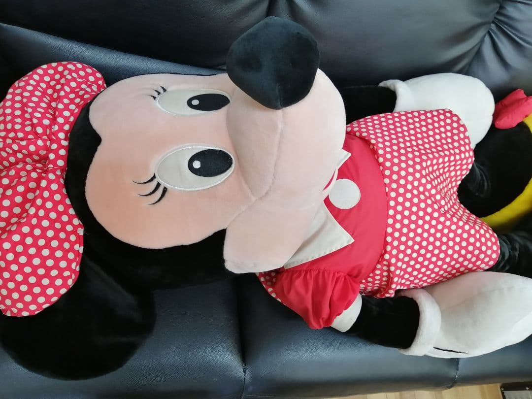 超特大ミニーマウス ぬいぐるみ