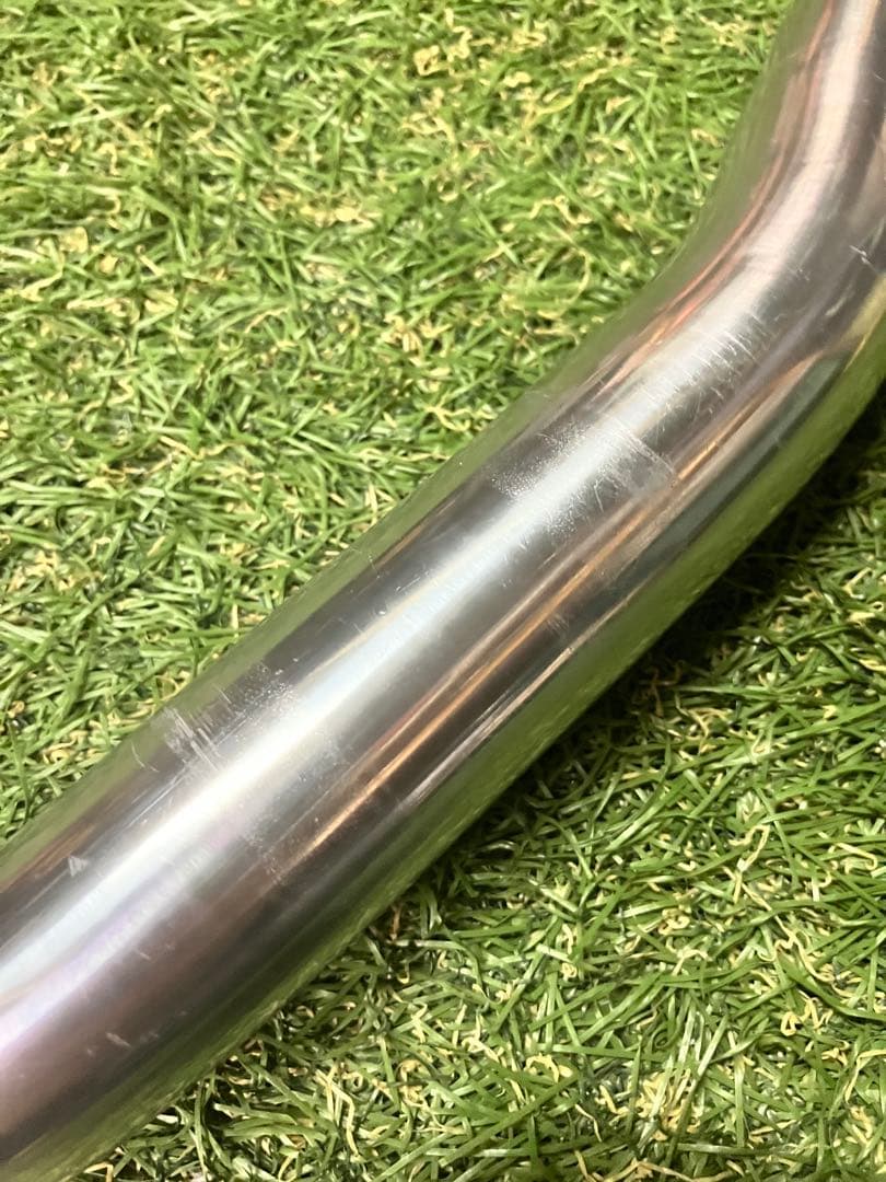 TITLE MTB AH1 ハンドルバー 31.8クランプ 38ライズ シルバー