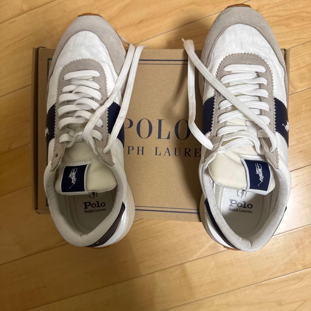 Polo Ralph Lauren ゴルフシューズ ホワイト/ネイビー