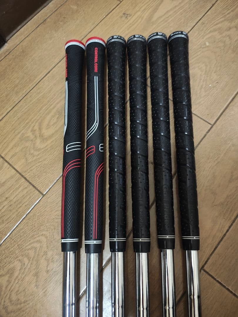 中古品　アイアンシャフト　日本シャフトゼロス7 フレックスS 6本セット