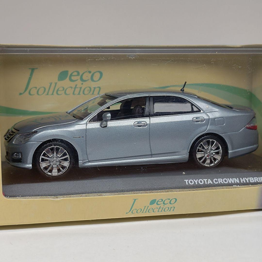京商 Jコレクション トヨタ クラウン ハイブリッド 2008 ブルー 1/43