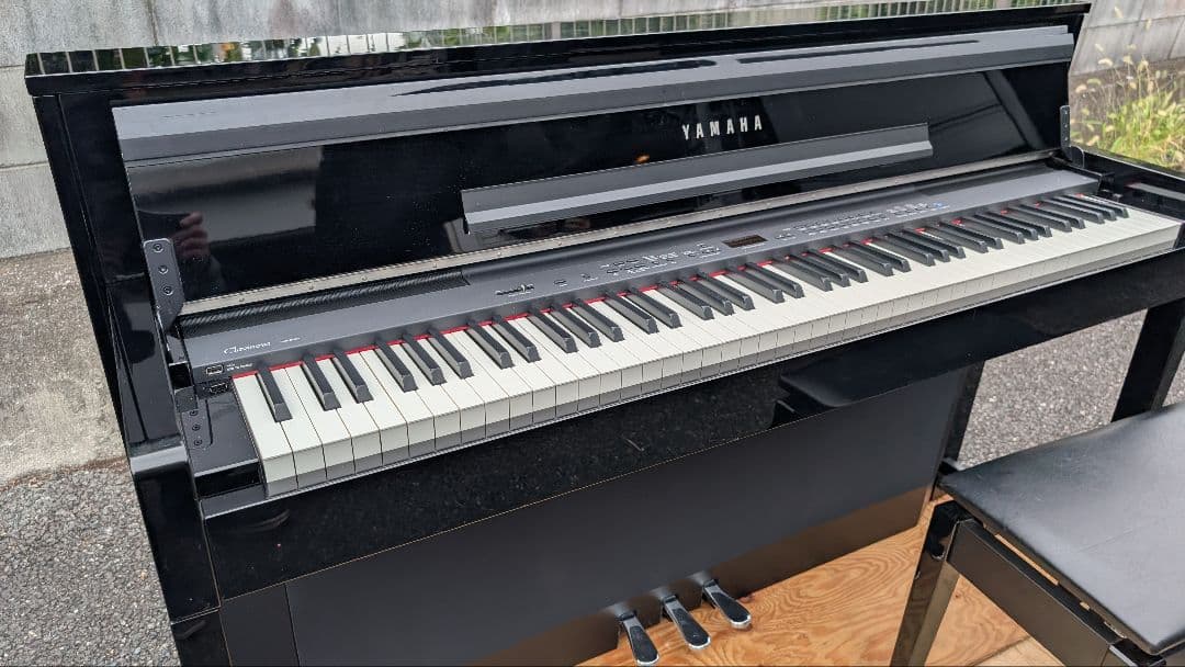 送料込み CLP-S408PE YAMAHA 電子ピアノ 2012年ピアノBLA