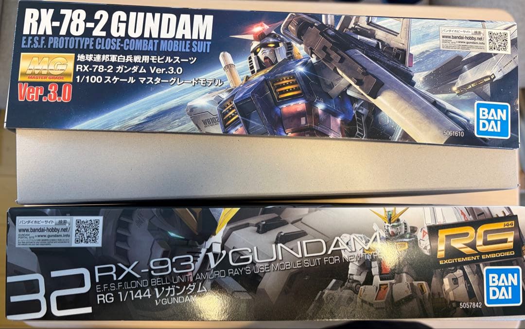 MGガンダムVer.3.0 RGνガンダム