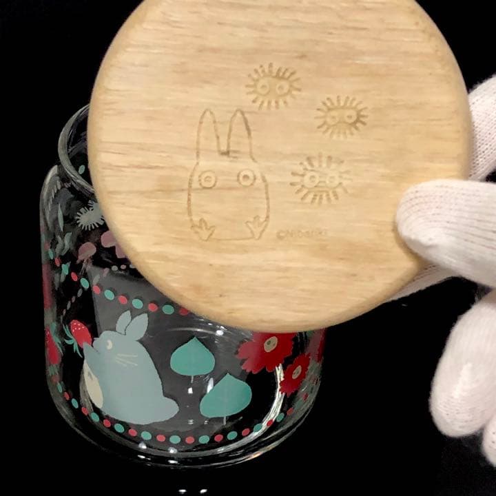 宮崎駿★となりのトトロ★人気★レア★ボトル★ガラス★容器★キャニスター★瓶★2個