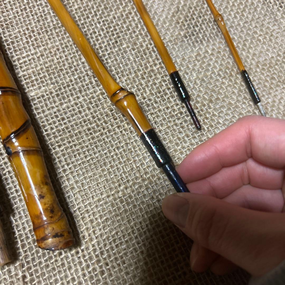 【ハンドメイド】フナ 小物竿　印籠繋ぎ　竹竿