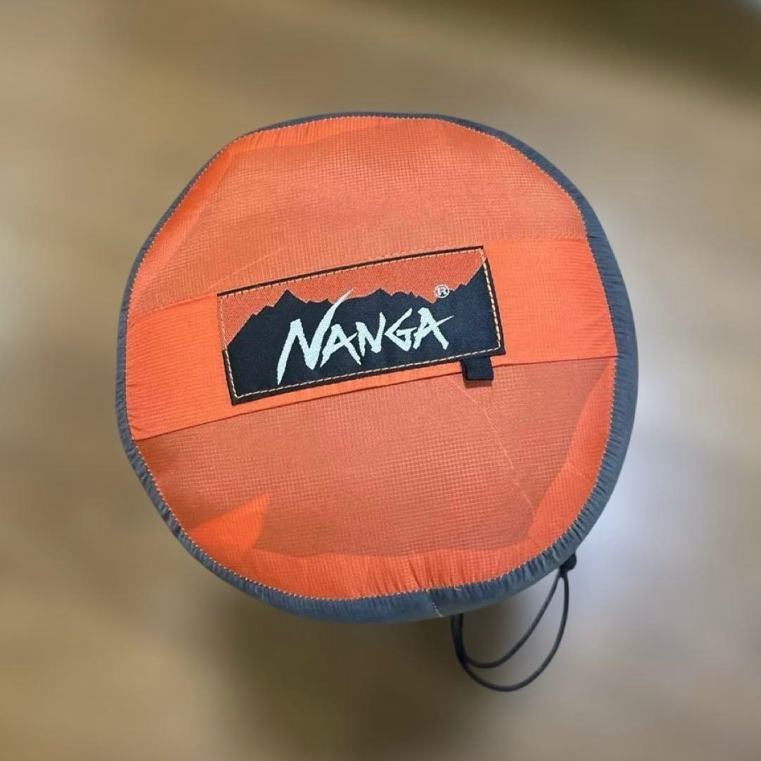 NANGA シュラフ 600dx レギュラー1度のみ使用