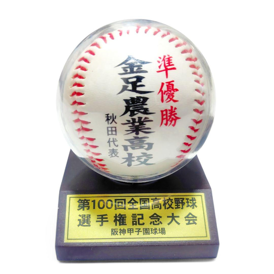 第100回全国高校野球選手権記念大会 記念ボールセット　大阪桐蔭　金足農業