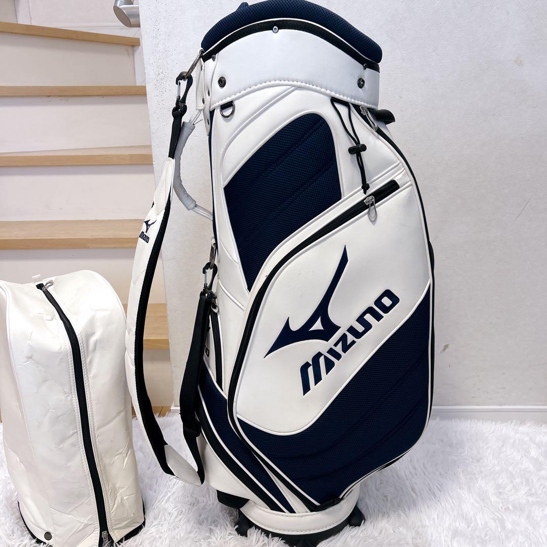 MIZUNO キャディバッグ 大型 ゴルフバッグ