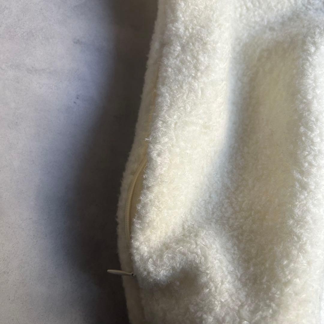 ビームスゴルフ ゴルフウェア パープルレーベル ボアトップス ロゴ刺繍 白