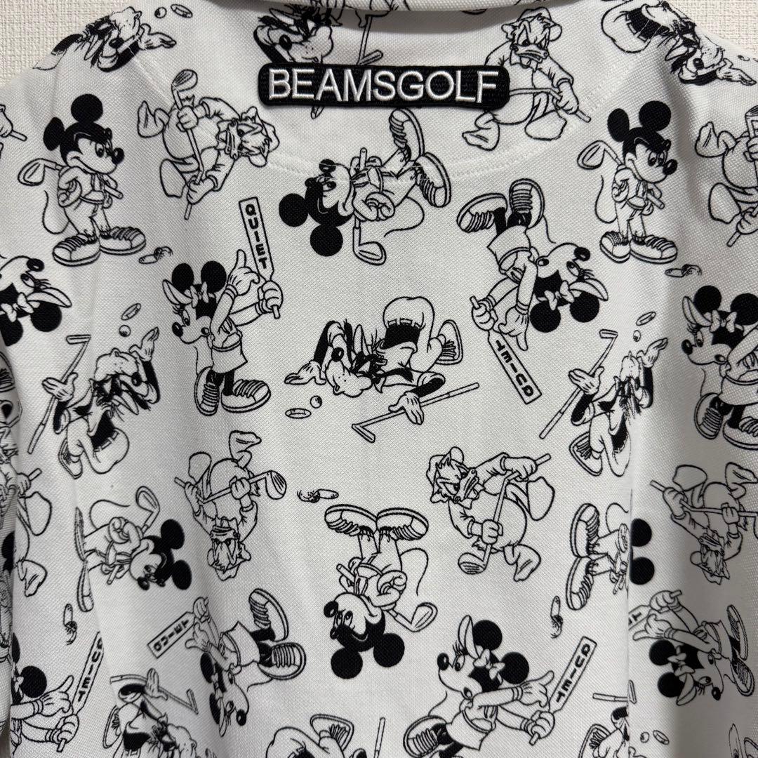 BEAMSGOLF ビームスゴルフ　メンズシャツ　ディズニーコラボ　サイズ表記M