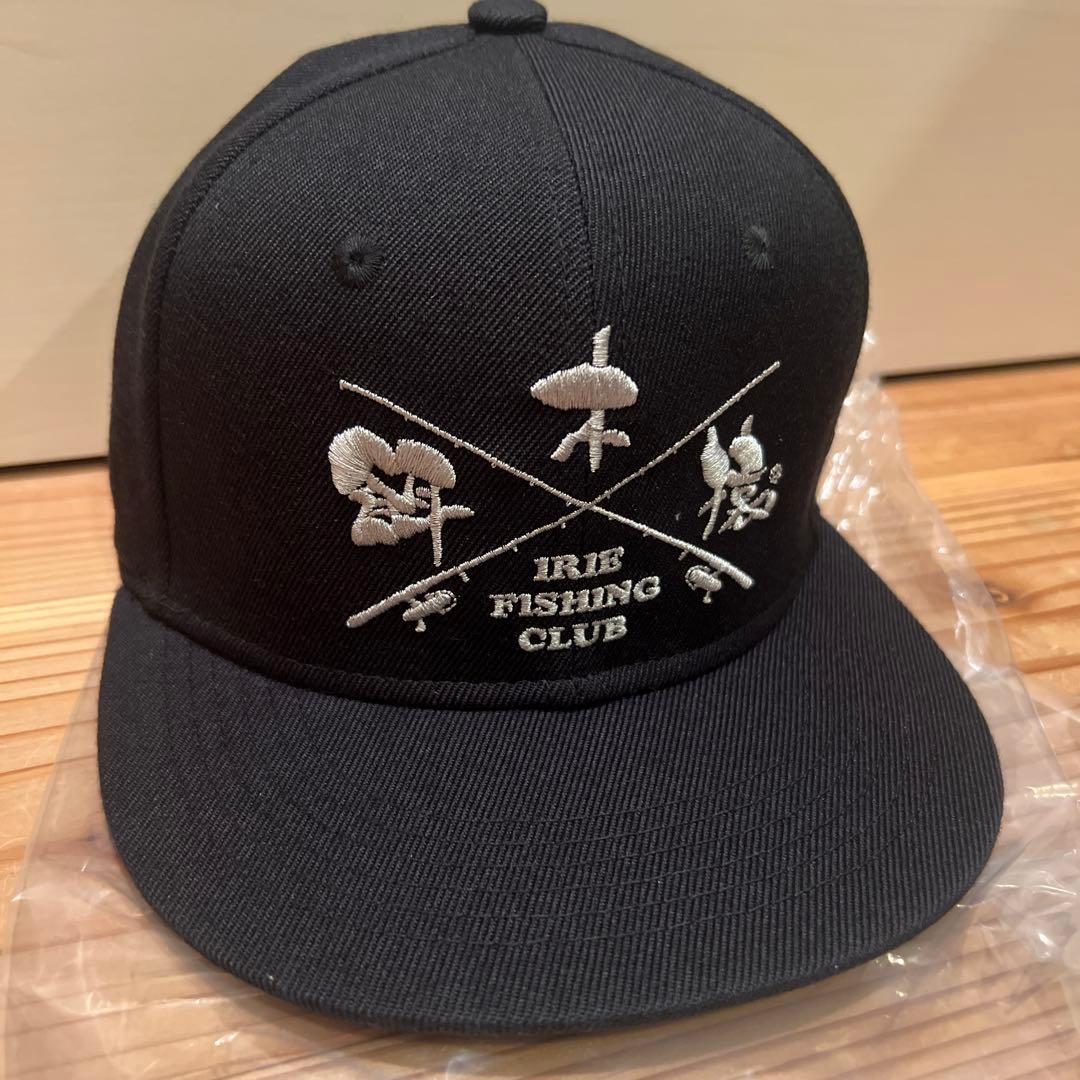 餌木猿×IRIE FISHING CLUB CAP 黒