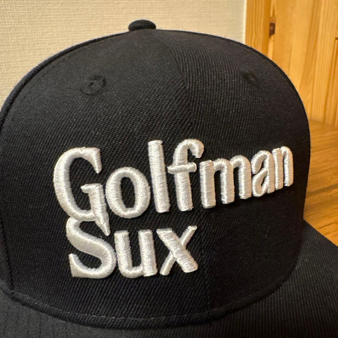 ゴルフフィッカーズ　キャップ 黒