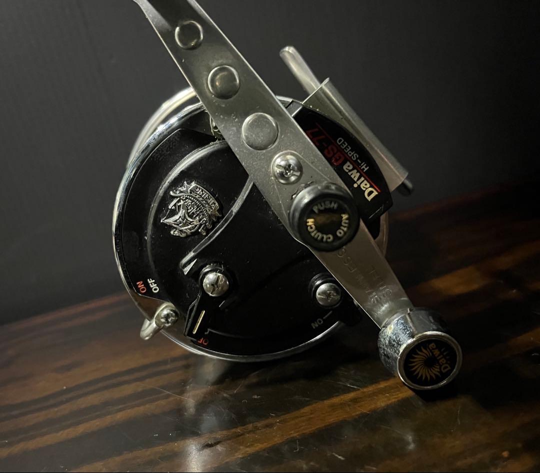 【希少】DAIWA ベイトリール バイキング GS-77 Hi-SPEED