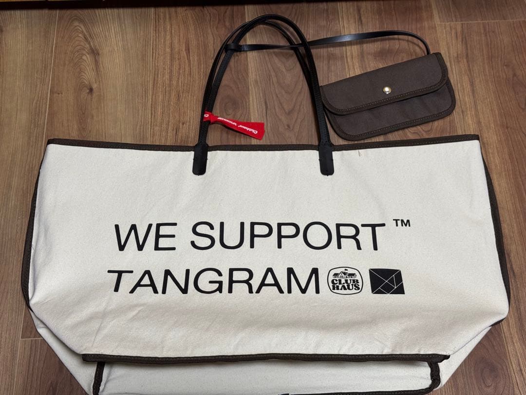 Clubhaus x Tangram コラボトートバッグ美品