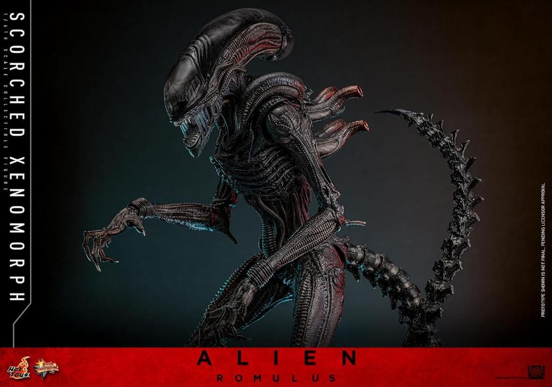 ムービー・マスターピース エイリアン:ロムルス スコーチド・ゼノモーフ 1/6