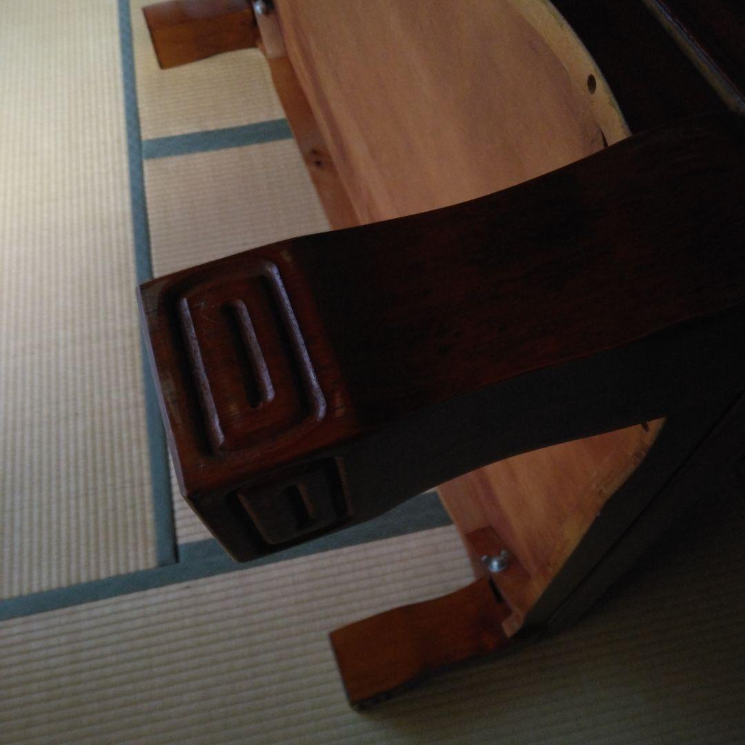 R*n様 木製茶色座卓 光沢仕上げ
