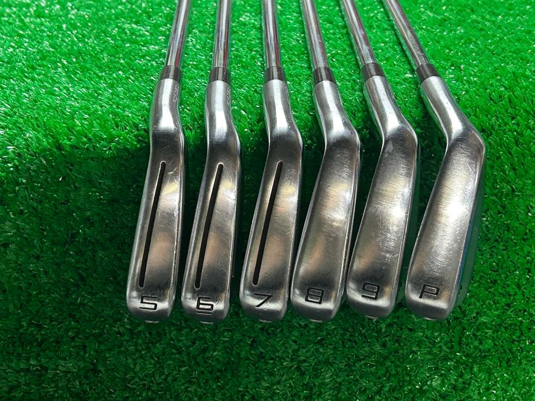 【P770アイアン】テーラーメイド #5〜Pw DGツアーイシューS200