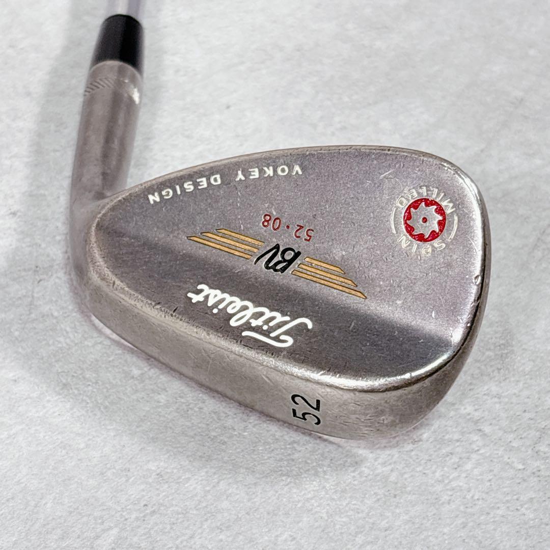 T474 タイトリスト ボーケイ ウェッジ 52° ゴルフクラブ 男性 S200