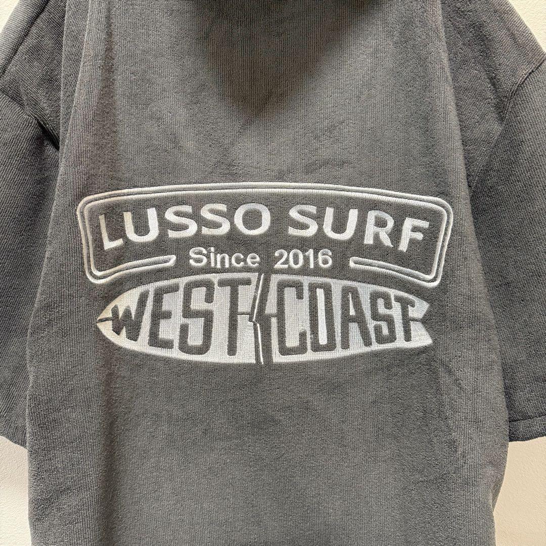 可愛い♡LUSSO SURF お着替えポンチョ　グレー　送料込み