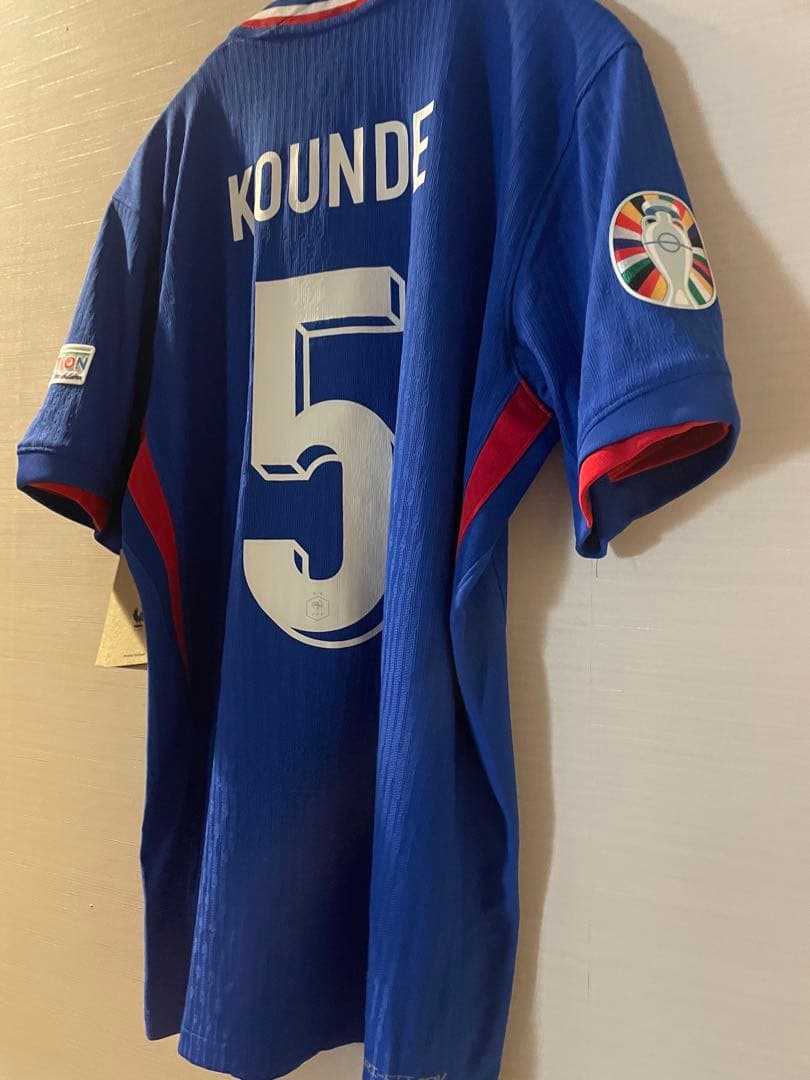 オーセンティックユニフォーム　クンデ　ユーロ2024 フランス代表　ホーム