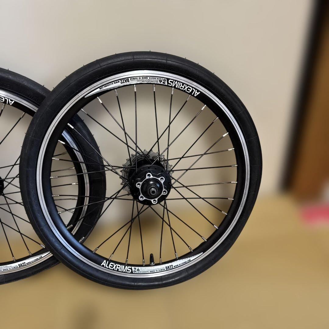 ALEXRIMS DA22 ETRTO 355×14 ホイール 自転車 用品