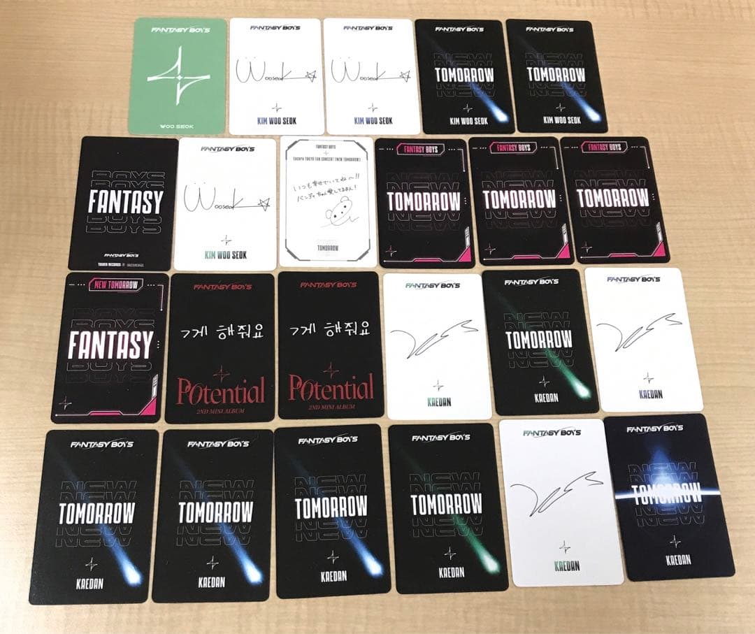 ❶ FANTASY BOYS トレカ 72枚 まとめ売り