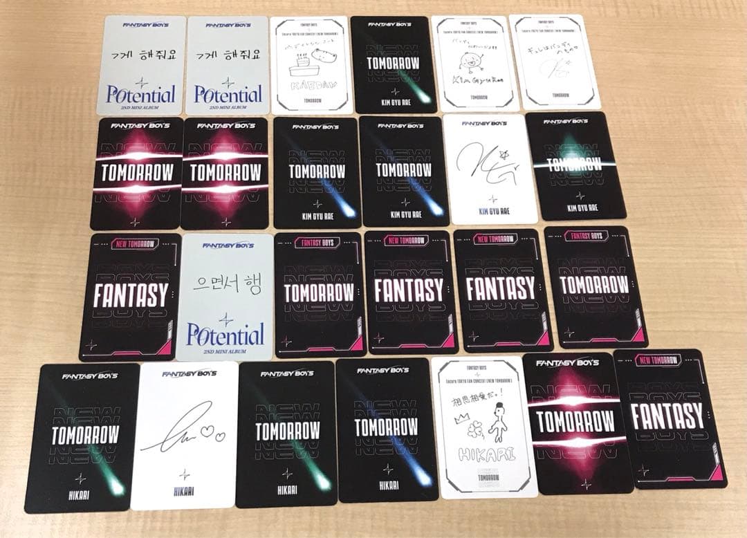 ❶ FANTASY BOYS トレカ 72枚 まとめ売り