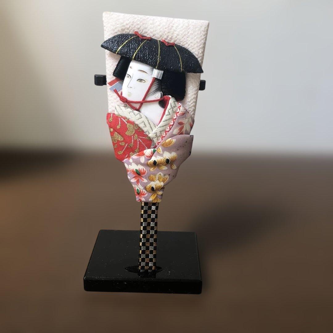 豆羽子板7個セット　歌舞伎