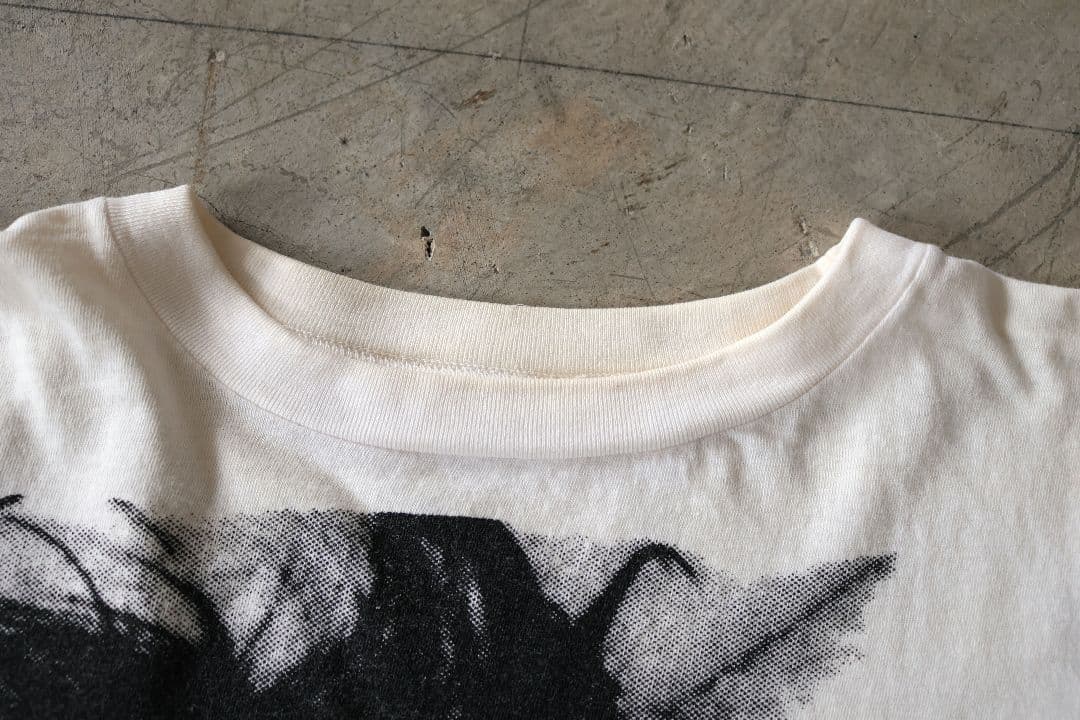 ヴィンテージ ローリングストーンズ キースリチャーズ フェイス顔 Tシャツ白