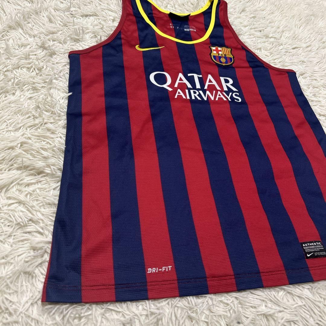 NIKE ナイキ　サッカー　スペイン　FCバルセロナ　タンクトップ　ユニフォーム