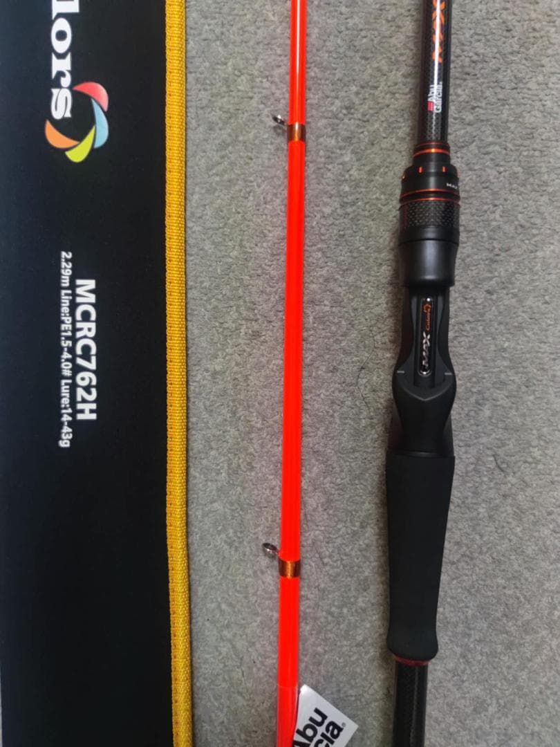ABU Garcia Colors MCRC-762H ベイトロッド ルアー竿