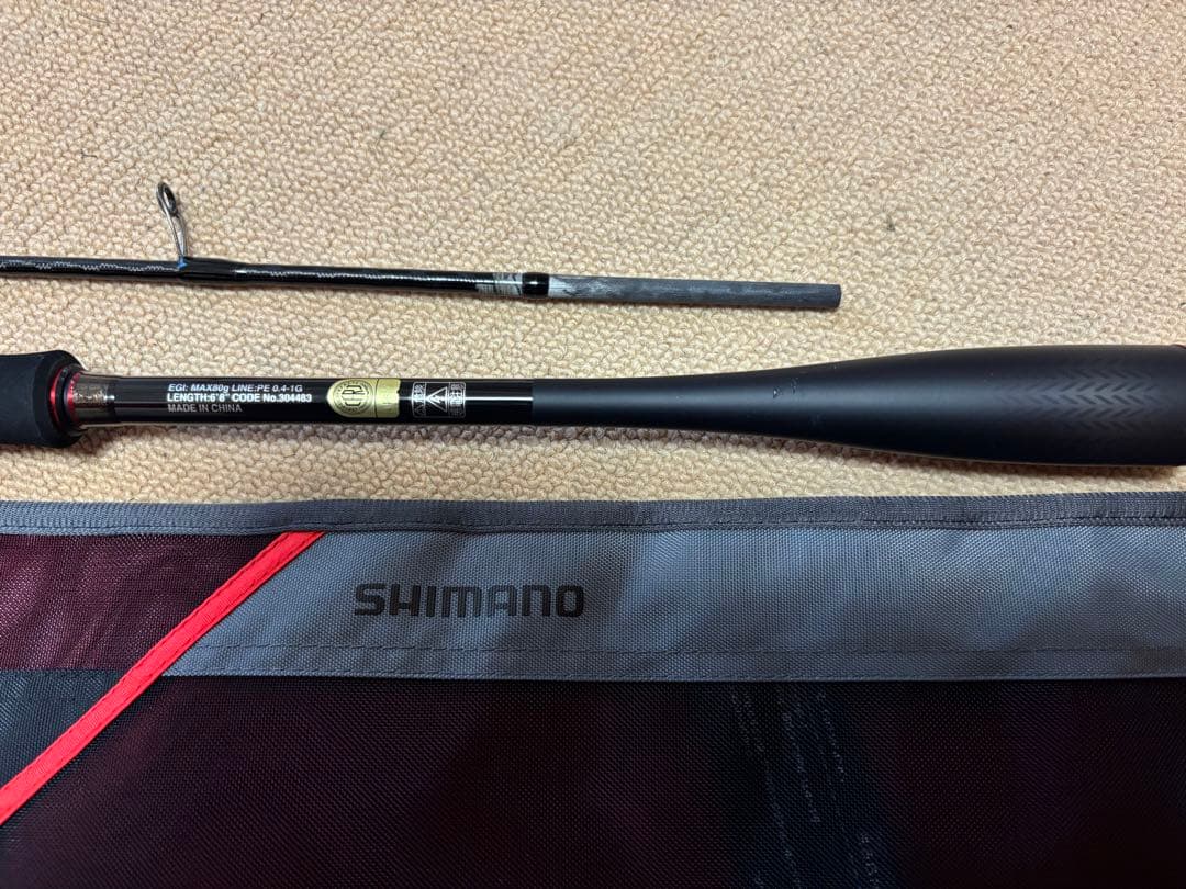 超美品　シマノ 22セフィアXRティップエギング S68M-Ｓ/Ｆ