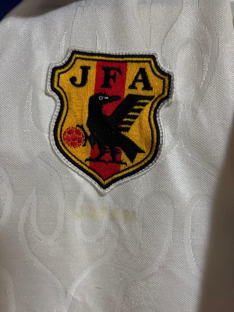 香*織様 サッカー日本代表レプリカユニフォーム1996年 Ｏサイズ 番号マーキン