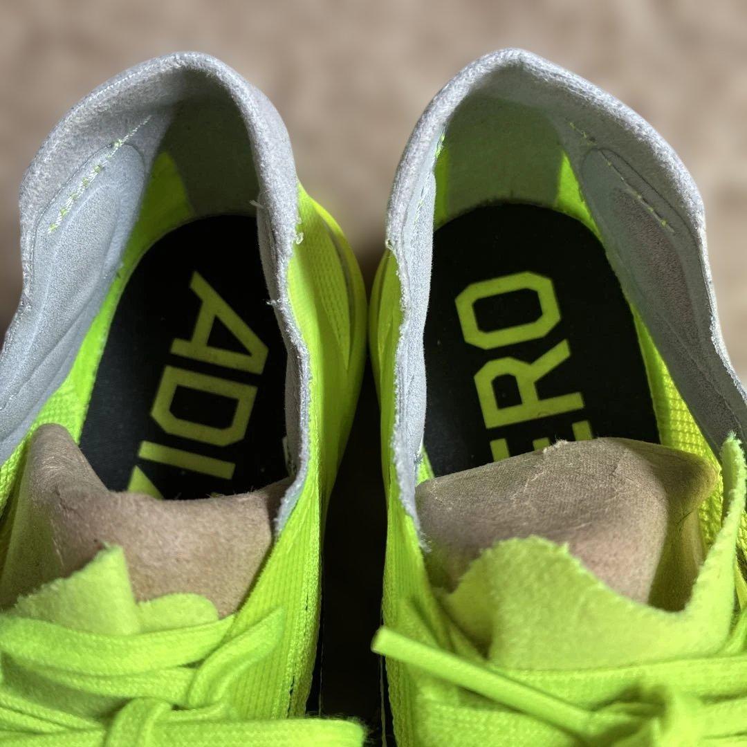 3回のみ着用　ADIZERO AVANTI アディゼロアバンチ　25.5