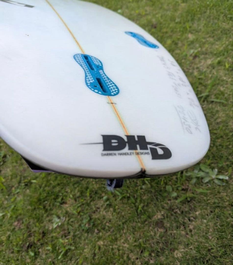 【極美品】DHD 5,8 24.5L PUサーフボード fcs2