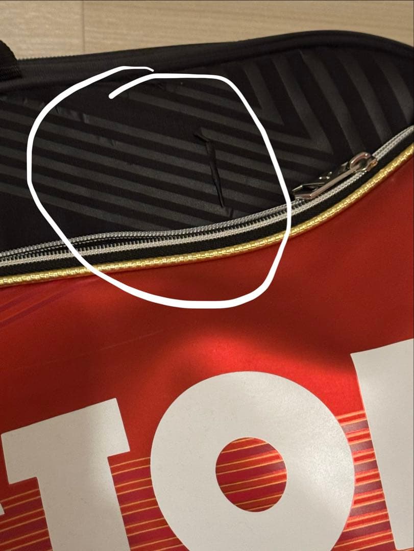 VICTOR バドミントン トーナメントバッグ