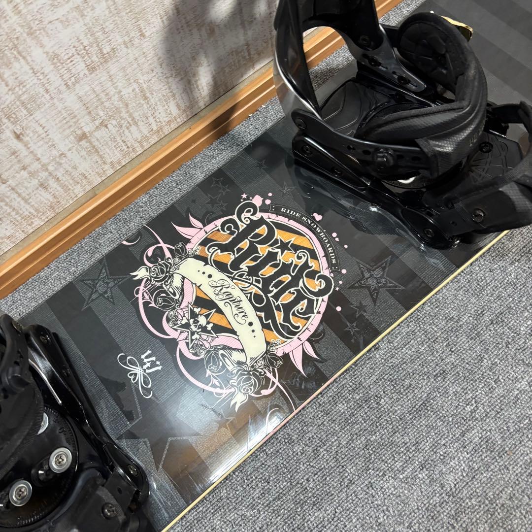 【送料無料】RIDE スノーボードセット