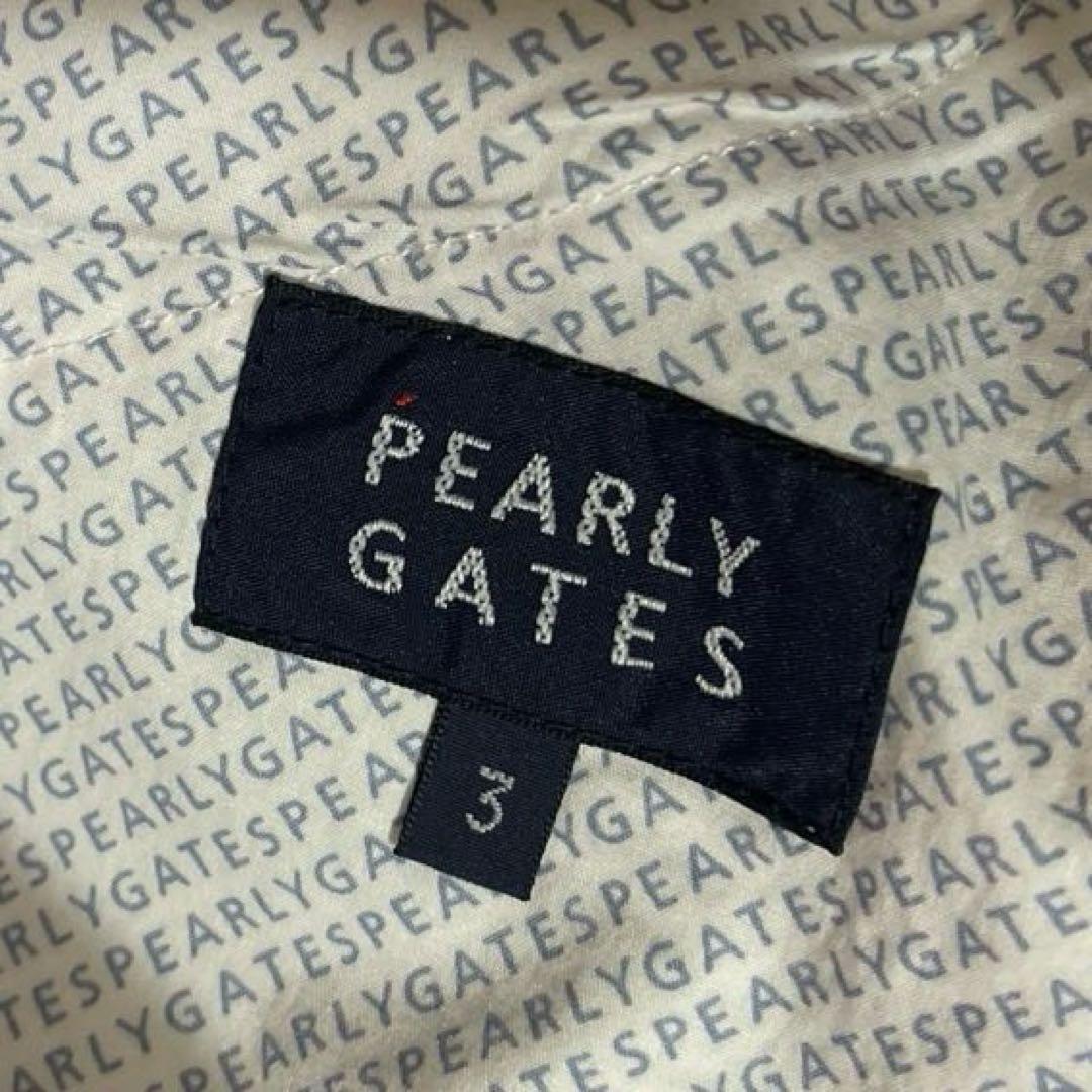 極美品　PEARLY GATES アメリカ国旗柄パンツ　赤×白　Lサイズ
