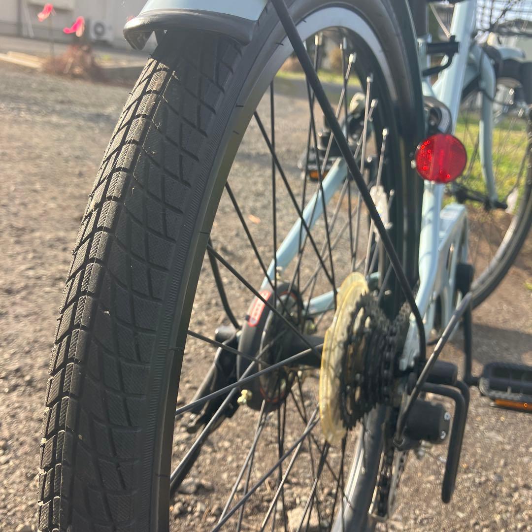 山形県上山市直接引き渡しのみジュニア24型シティサイクル外装6段BAA