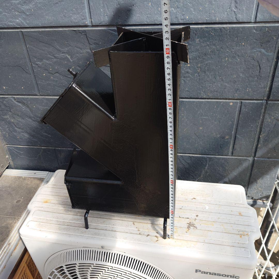 コンパクト金属製薪ストーブ