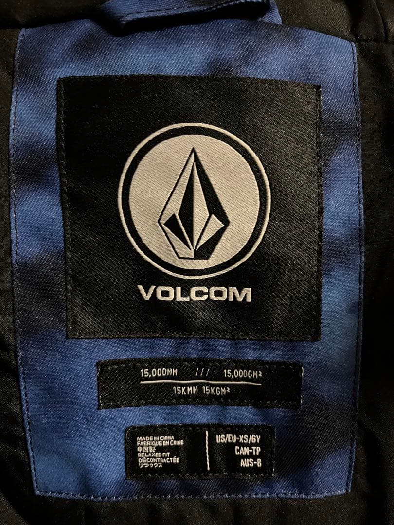 VOLCOM ボルコム　スノーボードウエア　キッズサイズ　XS