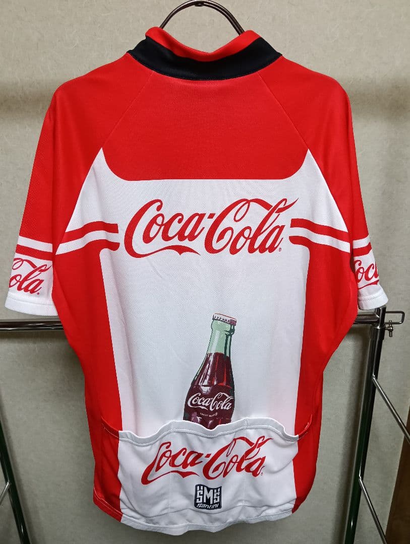 【激レア！】Santini × コカ・コーラ サイクルジャージ M（イタリア製）