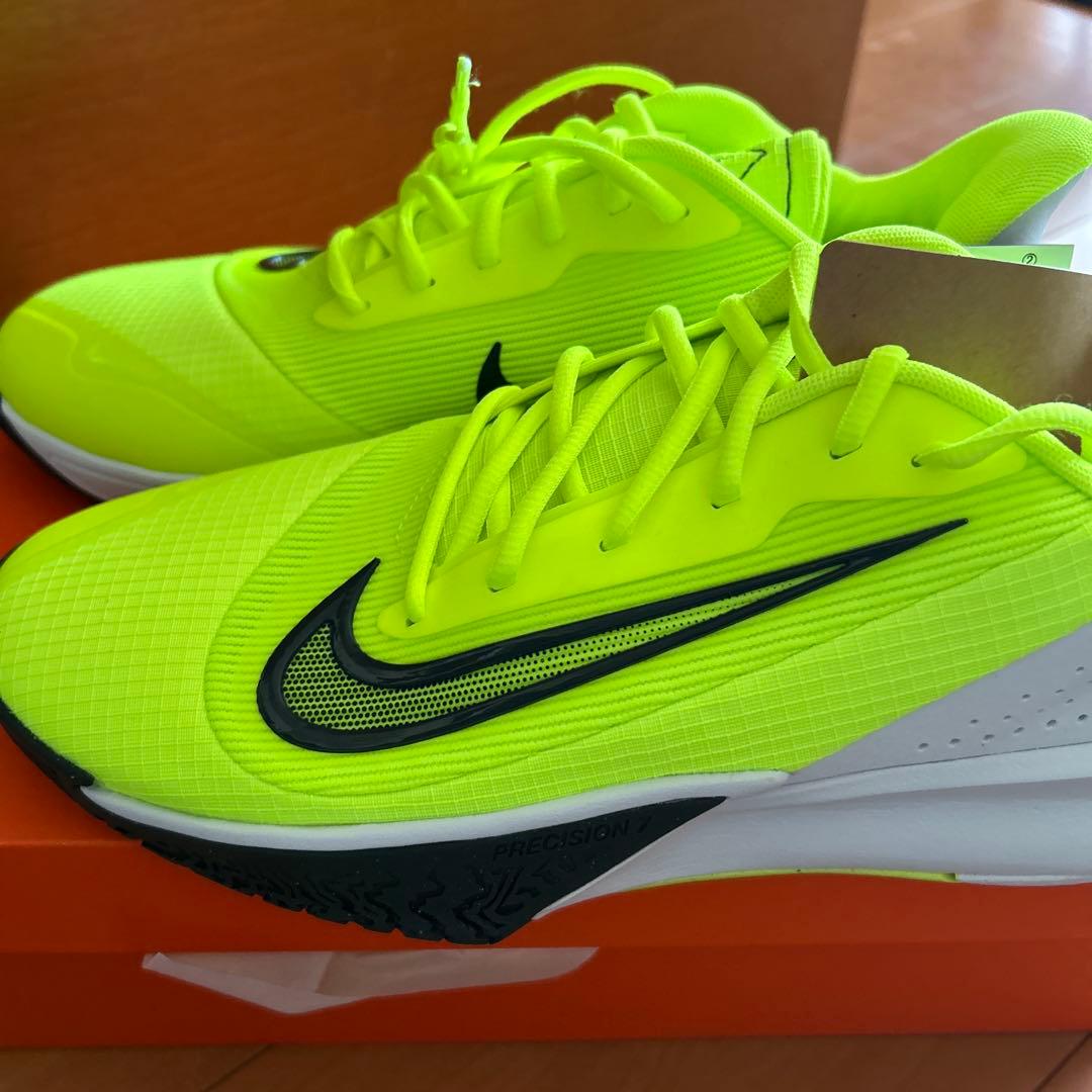 Nike バスケットボールシューズ ネオンイエロー